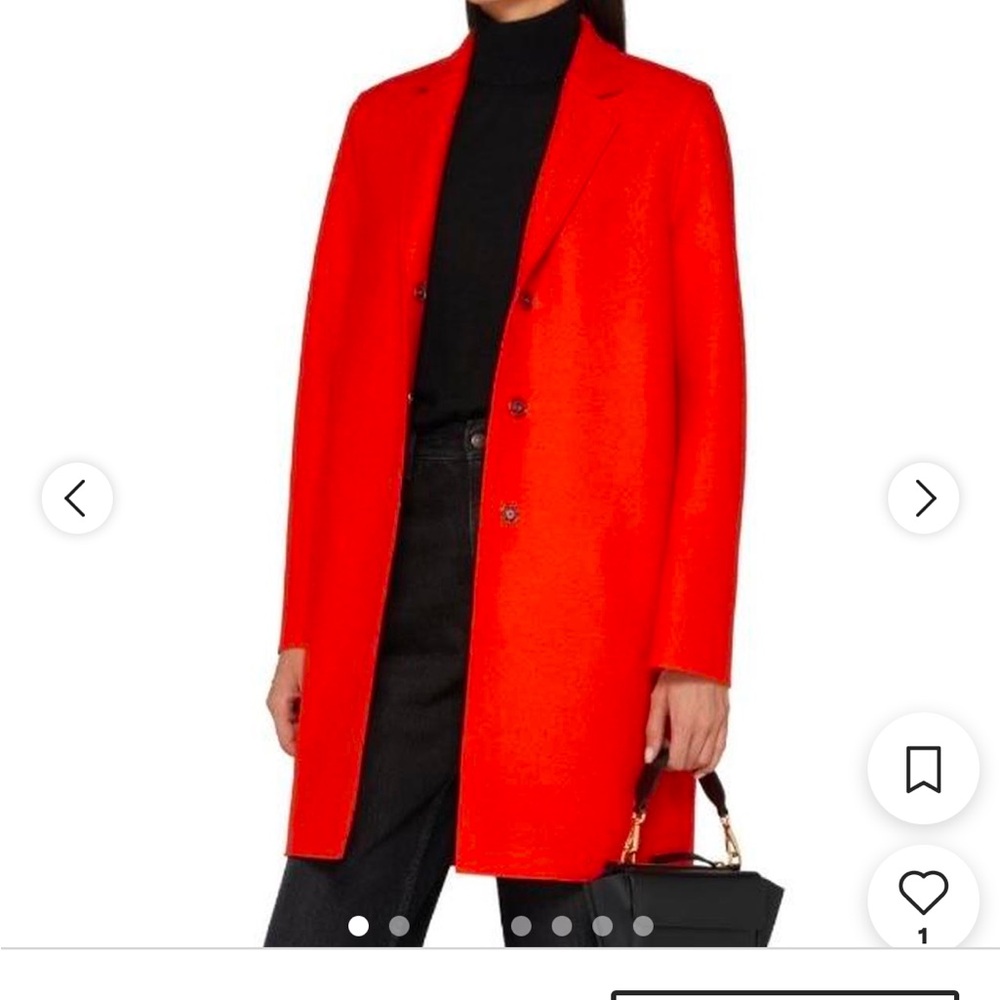 Harris Wharf London cocoon coat